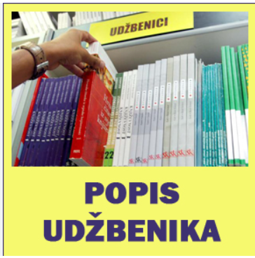 Popis udžbenika za školsku 2024./2025. godinu