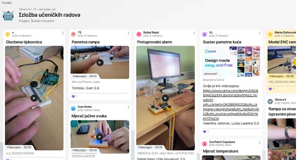 Otvorena izložba učeničkih radova – Školski inovatori