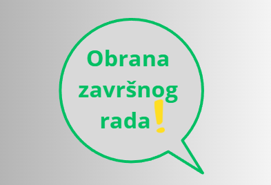 Obrana završnog rada u jesenskom roku
