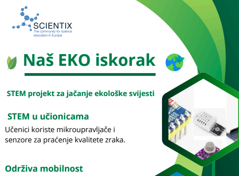 Najava provedbe projekta „Naš EKO iskorak“