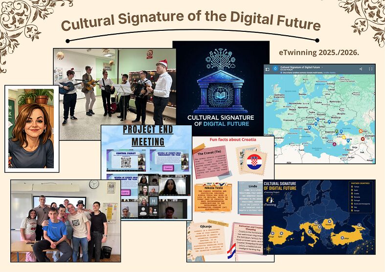eTwinning projekt Cultural Signature of the Digital Future